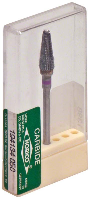 Hartmetallfräser Querhieb 194 134 050 in transparenter Verpackung.