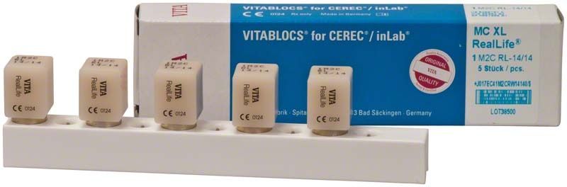 Vitablocs RealLife MC XL RL-14/14 1M2C, 5 Blöcke in Verpackung.