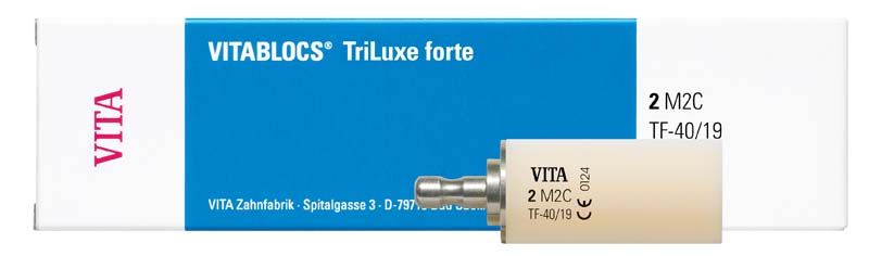 VITABLOCS® TriLuxe forte Block für RLT TF-40/19 2M2C, Verpackung und Einzelblock.