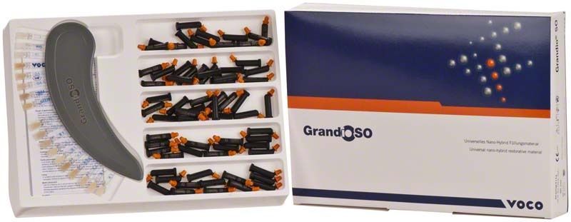 GrandioSO Caps Set mit Kapseln in geöffneter Verpackung.