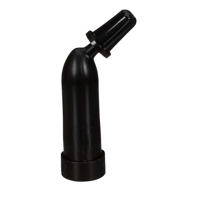 Schwarze Kapsel von Filtek™ Supreme Flowable Kapseln W auf weißem Hintergrund.
