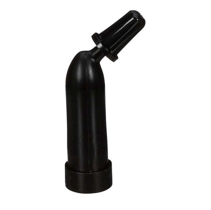 Schwarze Kapsel von Filtek™ Supreme Flowable Kapseln W auf weißem Hintergrund.