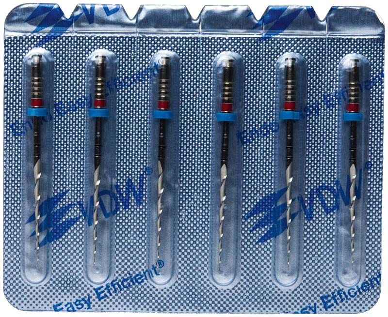 Mtwo® NiTi-Instrumente in Blisterverpackung mit Tiefenmarkierung.