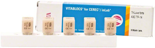 Image of VITABLOCS® TriLuxe forte VITA classical TF-14 A3C