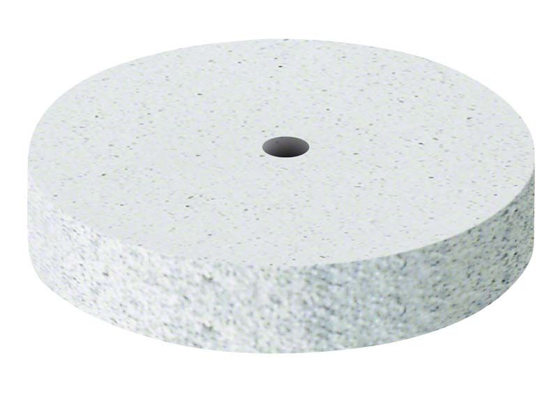 Unmontierter weißer Schleifstein EVE UNIVERSAL 100er R22/6.