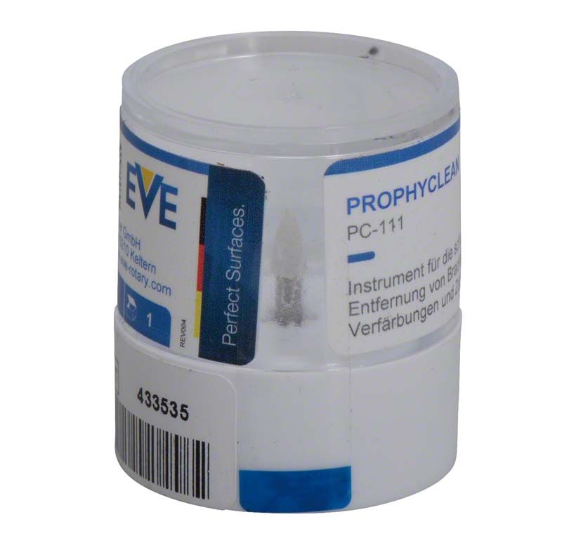 Prophylaxe-Polierer EVE PROPHYCLEAN® PC111 in transparenter Kunststoffverpackung
