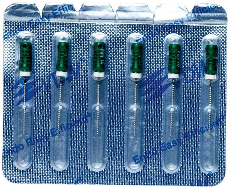 Flexicut Feilen 21mm Gr. 035 in Blisterverpackung mit grünem Griff.