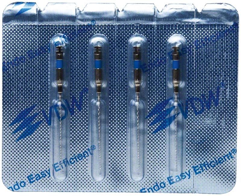 Wurzelfüller 25mm Gr. 030 in Blisterverpackung mit ISO-Farbkennzeichnung.