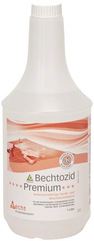 Bechtozid Premium 1 Liter Sprüh- und Wischdesinfektion Flasche.
