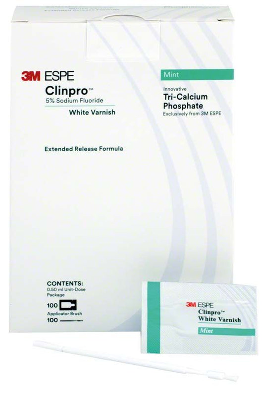 Image of Clinpro™ White Varnish mit TCP 100 Einzeldosen Minze