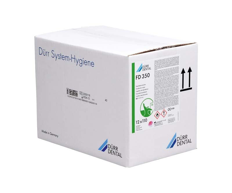 FD 350 flower Nachfüllbeutel in weißer Verpackung mit Anwendungshinweisen.