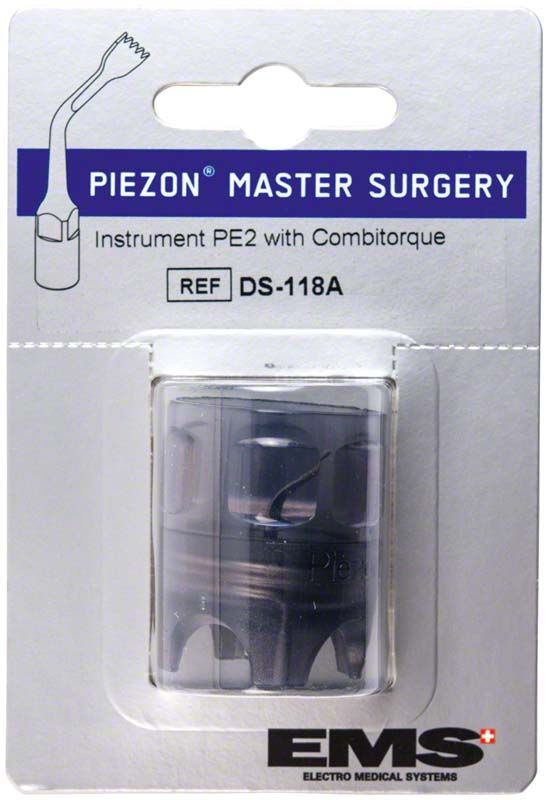 Verpackung des EMS Swiss Instruments Surgery PE2 Ansätze Instrument.