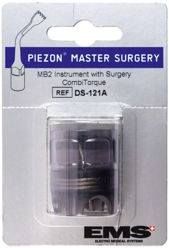 EMS Swiss Instruments Surgery MB2 Ansatz auf Blisterverpackung.