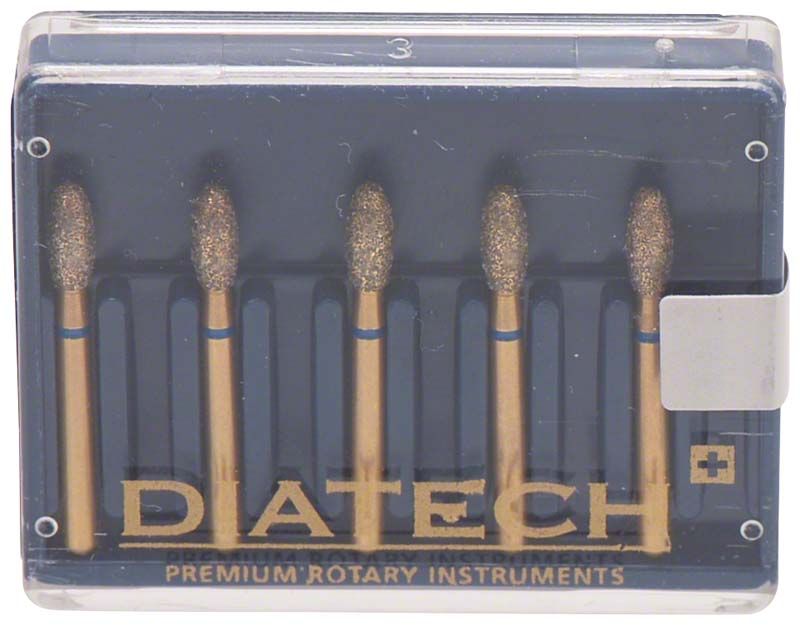 Diatech Diamant FG G379-314-023-5-ML Schleifinstrumente in Kunststoffbox.