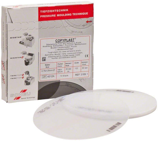 Image of COPYPLAST® rund 10 Stück - 0,75 x 125mm