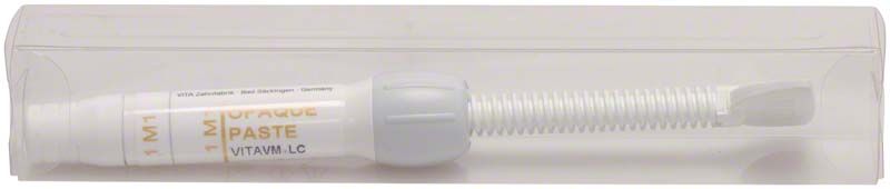 VITA VM LC Opaque Paste 3D Spritze 0M1 in Verpackung.