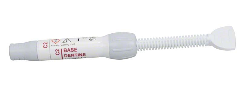 VITAVM®LC BASE DENTINE C2 in weißer Spritze für dentale Anwendungen
