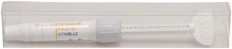 VITA VM LC Opaque Paste Spritze C3 in transparenter Verpackung.