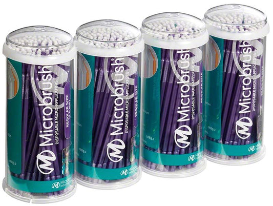 Image of Microbrush Tube Series Applikatoren regular violett