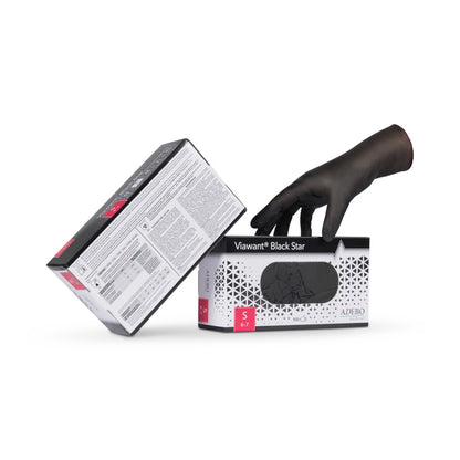 Viawant Black Star - Nitrilhandschuhe schwarz