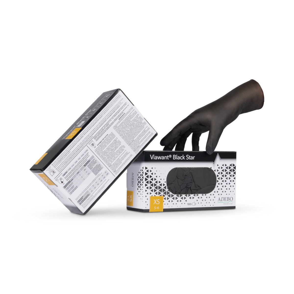 Viawant Black Star - Nitrilhandschuhe schwarz