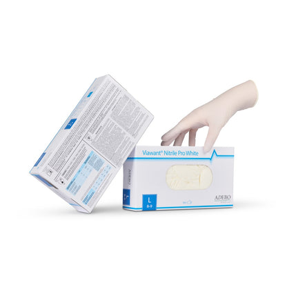 Viawant Nitrile Pro White - Nitrilhandschuhe weiss