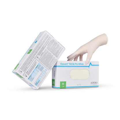 Viawant Nitrile Pro White - Nitrilhandschuhe weiss