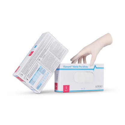 Viawant Nitrile Pro White - Nitrilhandschuhe weiss