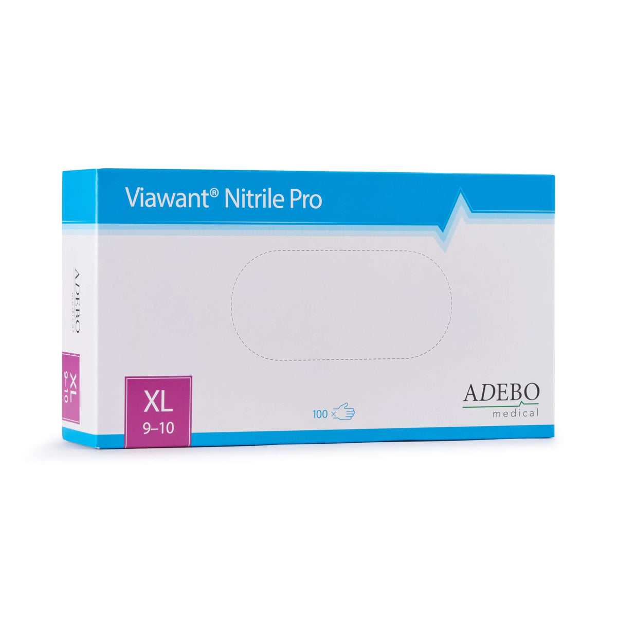 Viawant Nitrile Pro Einmalhandschuhe, Größe XL, in originaler Verpackung.