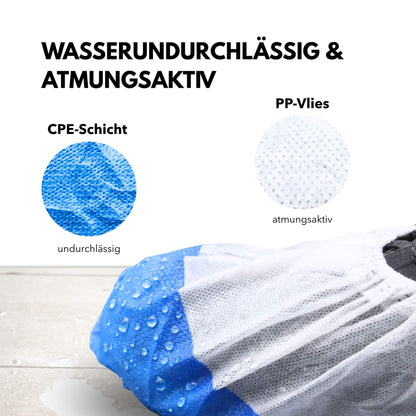 PP Überschuhe + CPE Sohle 9g