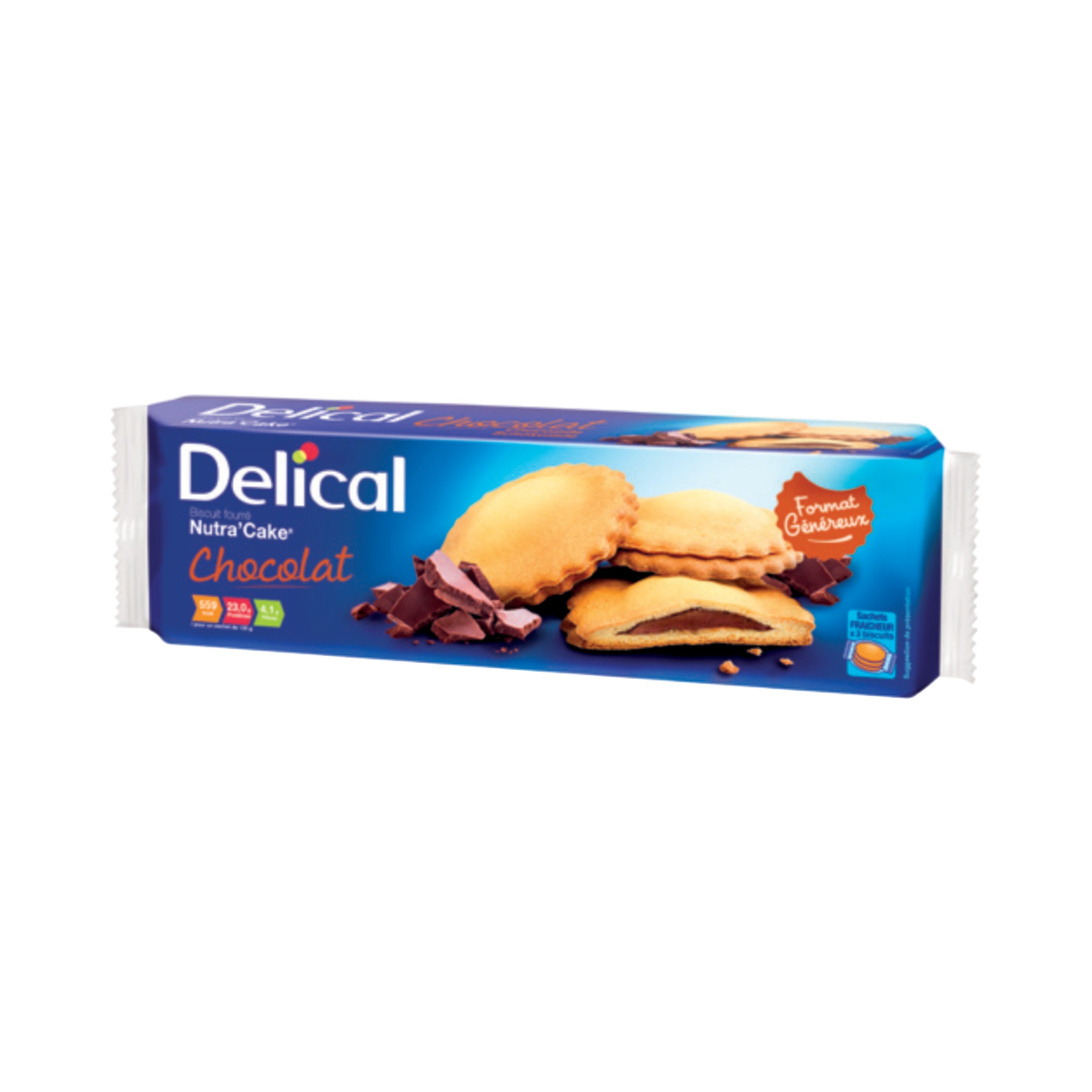 Delical Nutra'cakes SCHOKOLADE