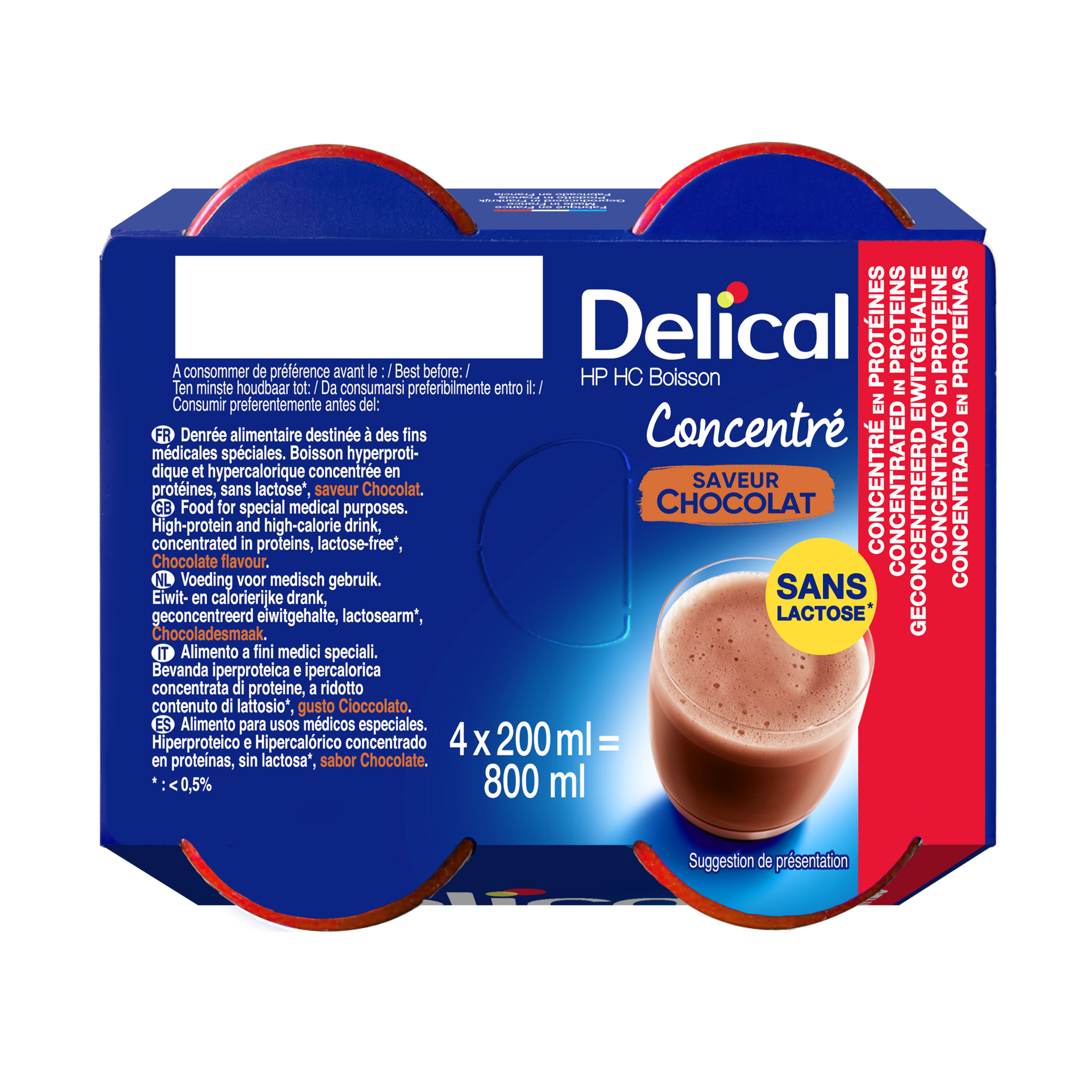 DELICAL HP HC CONCENTRE Konzentrierte Getränk
