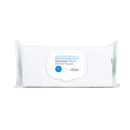 Flächendesinfektionstücher Desonova Wipes, 60 Tücher Flowpack.