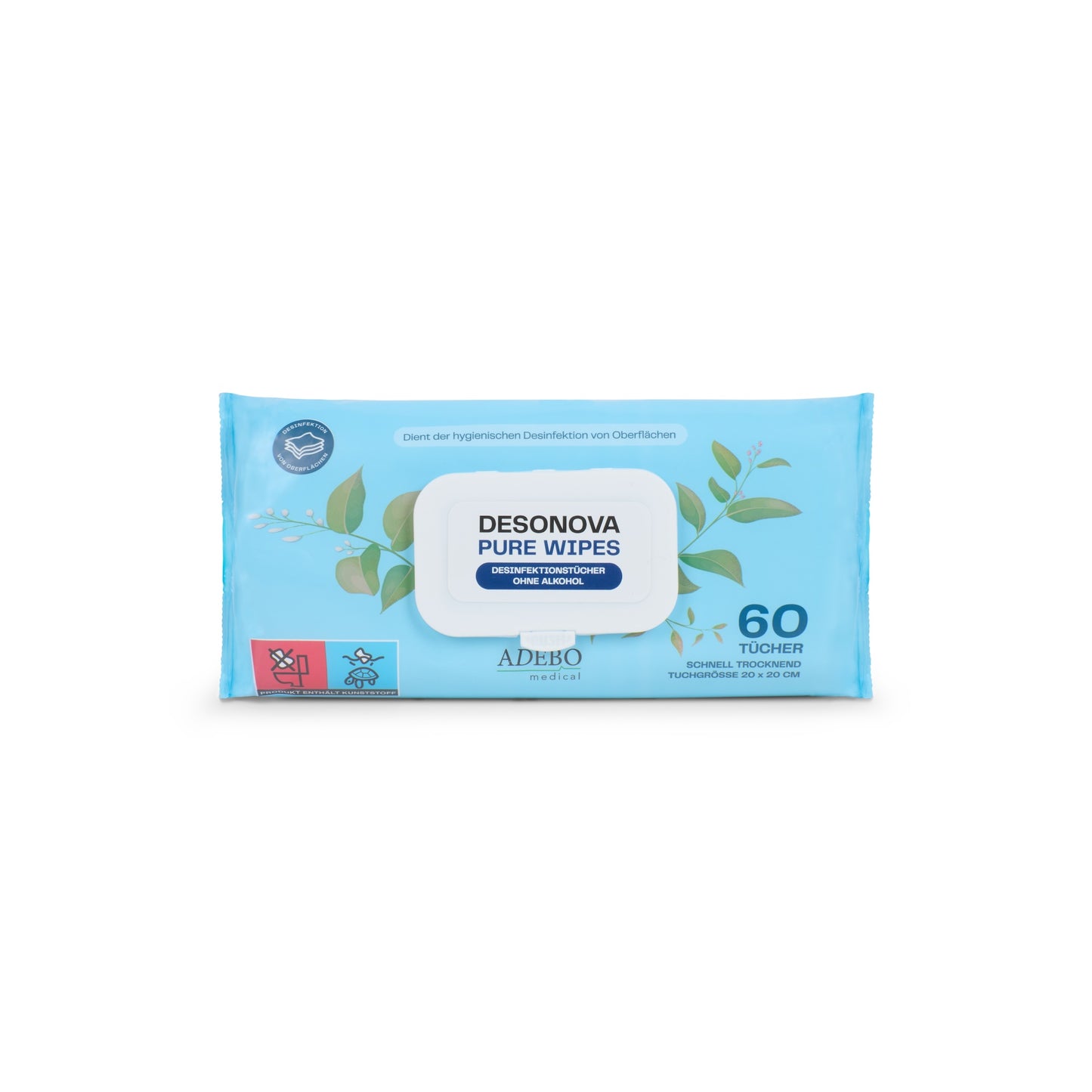 Desonova Pure Wipes 60 Stueck