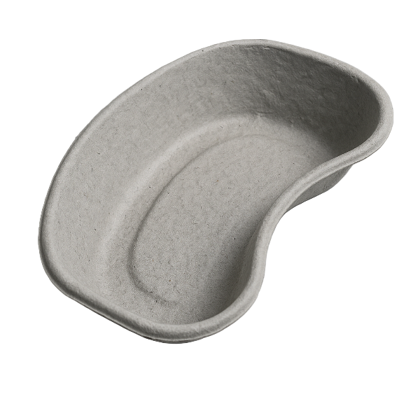 Einmal nierenschale aus hochwertigem Faserstoff