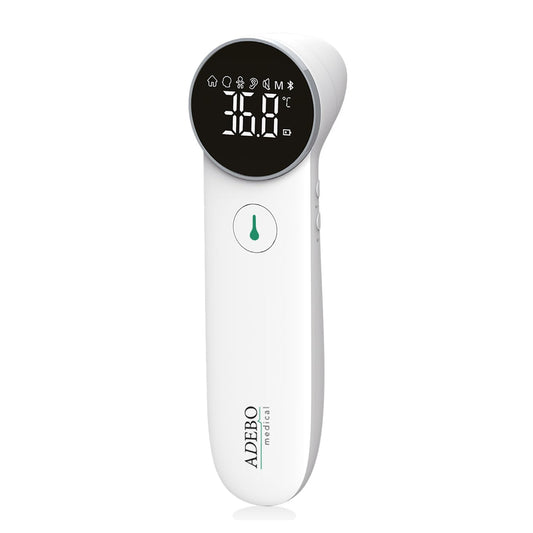 Fieberthermometer - berührungsloses 2in1 Thermometer für Stirn und Ohr