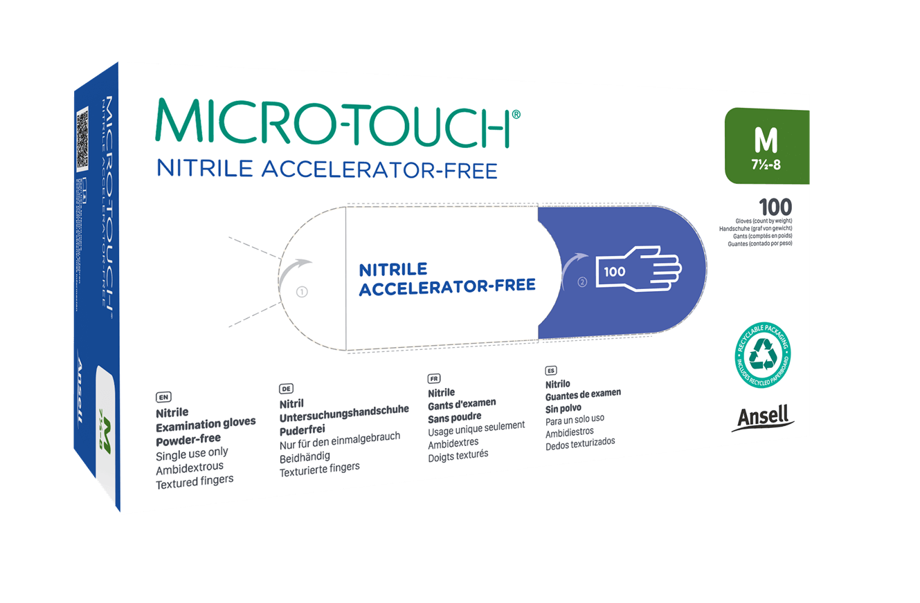 Micro-Touch® Nitrile puderfrei Nitrilhandschuhe