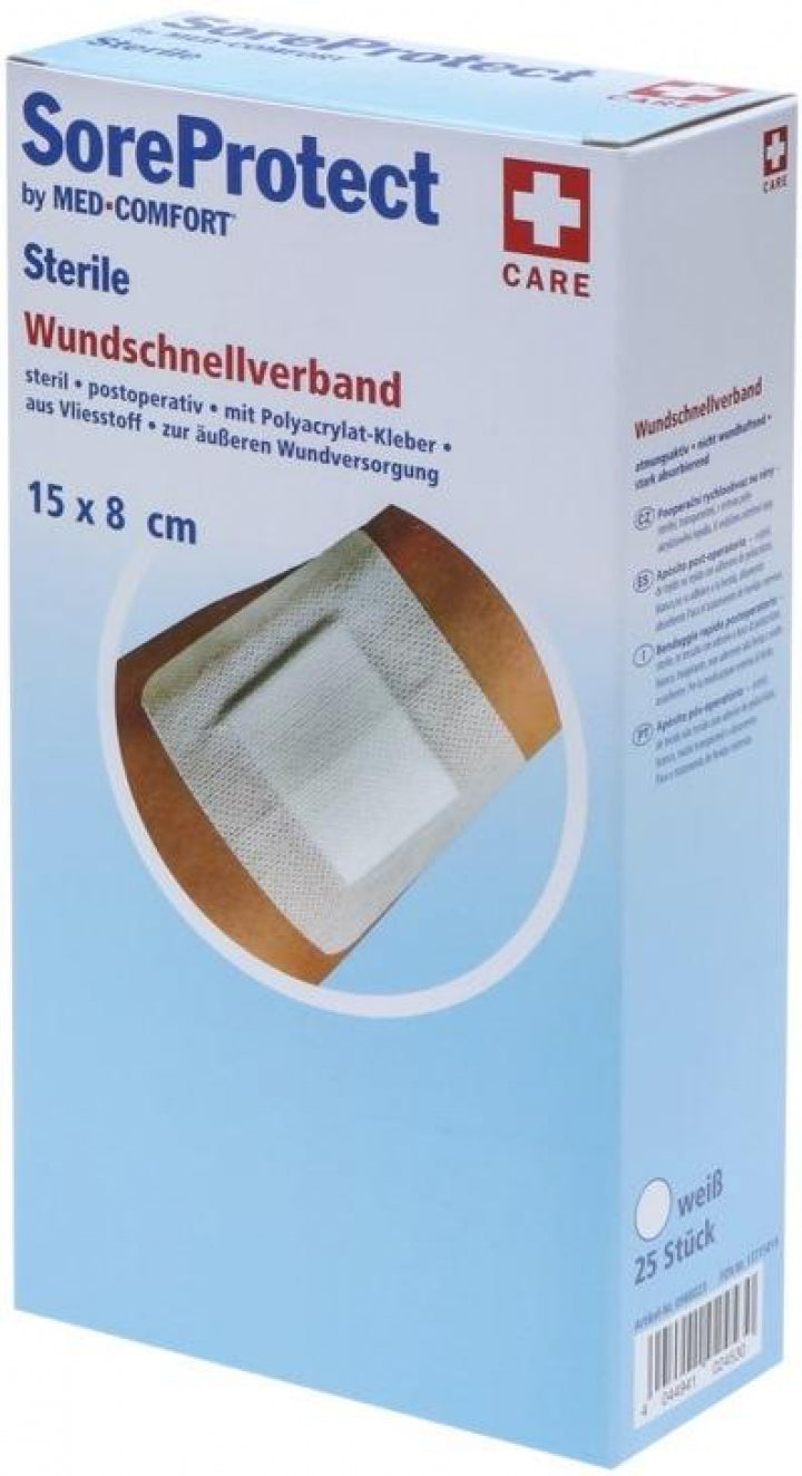 SoreProtect Stickplast Heftpflaster 2,5 cm x 9,1 m