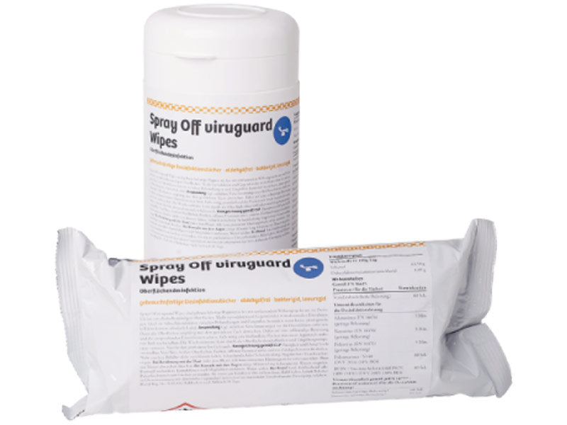 Nachfüllpackung für Spray Off Flächendesinfektionstücher von Dr. Deppe.