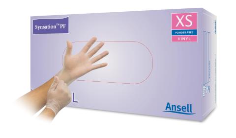 vinyl handschuhe xs Synsation™ PF (Ansell) kaufen | medic-star.de