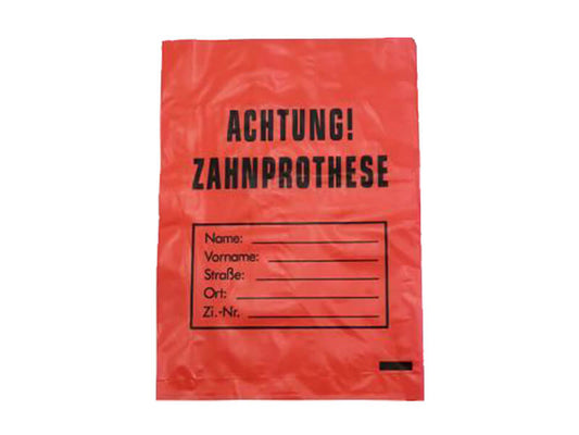 Zahnprothesenbeutel - 100 Beutel