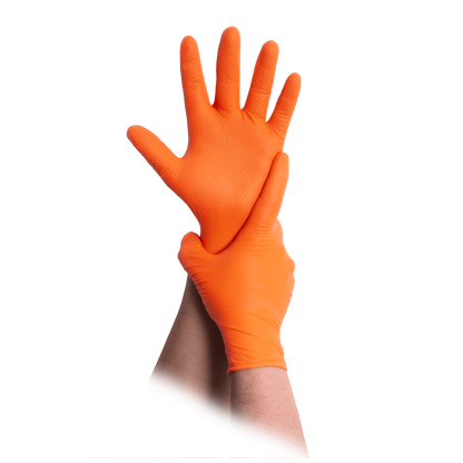 MaiMed-Diamond Grip+ Nitrilhandschuh mit Diamant-Texturierung