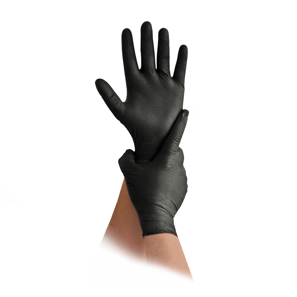 MaiMed-Diamond Grip Nitrilhandschuh mit Diamant-Texturierung