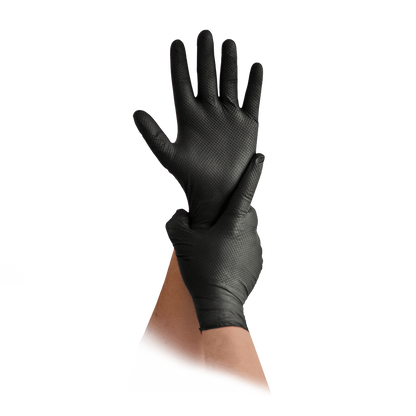 MaiMed-Diamond Grip Nitrilhandschuh mit Diamant-Texturierung