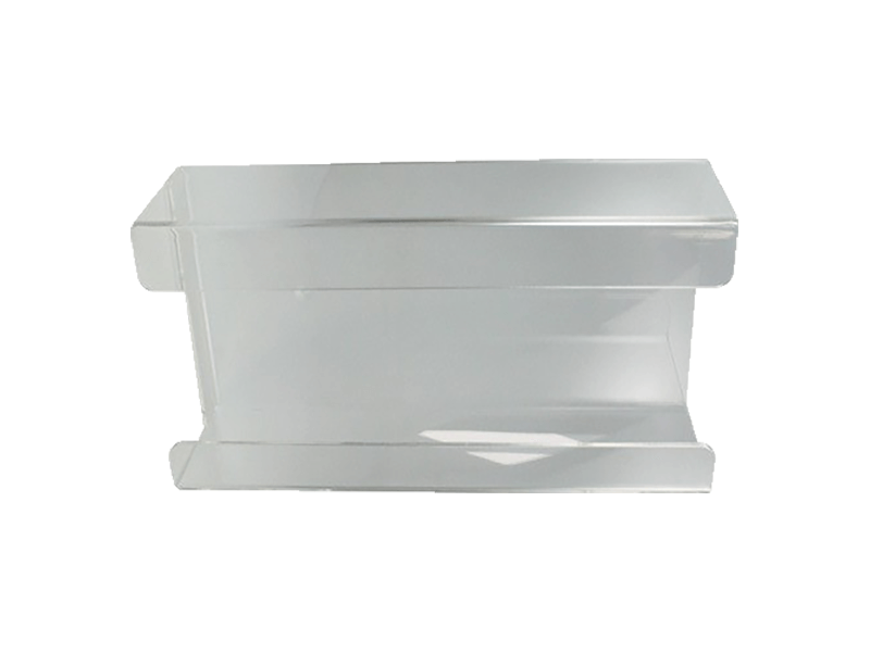 Handschuh-Dispenserhalter aus transparentem Plexiglas zur Wandmontage.