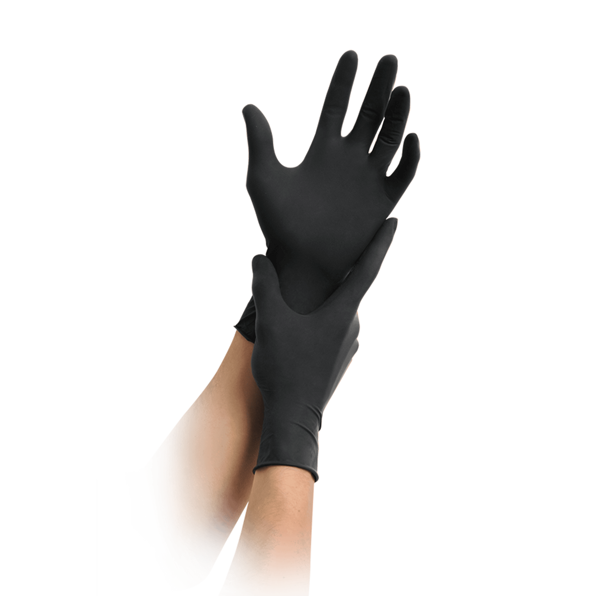 MaiMed-Black LX PF Latexhandschuh, puderfrei