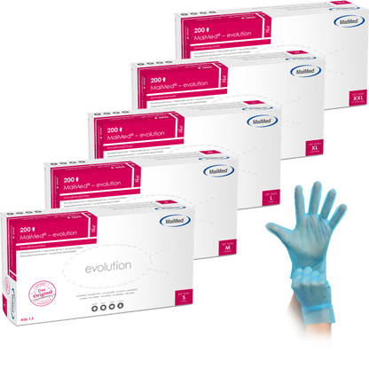 MaiMed-evolution blue Latexfreie Einmalhandschuhe