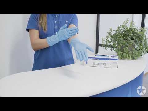 nitril handschuhe extra lang Viawant Nitrile Long Nitrilhandschuhe | Extra lang, latexfrei & reißfest
