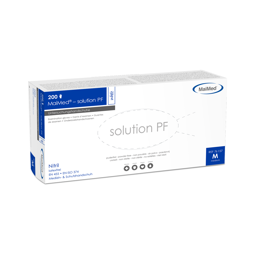 MaiMed-solution PF Puderfrei Nitrilhandschuhe