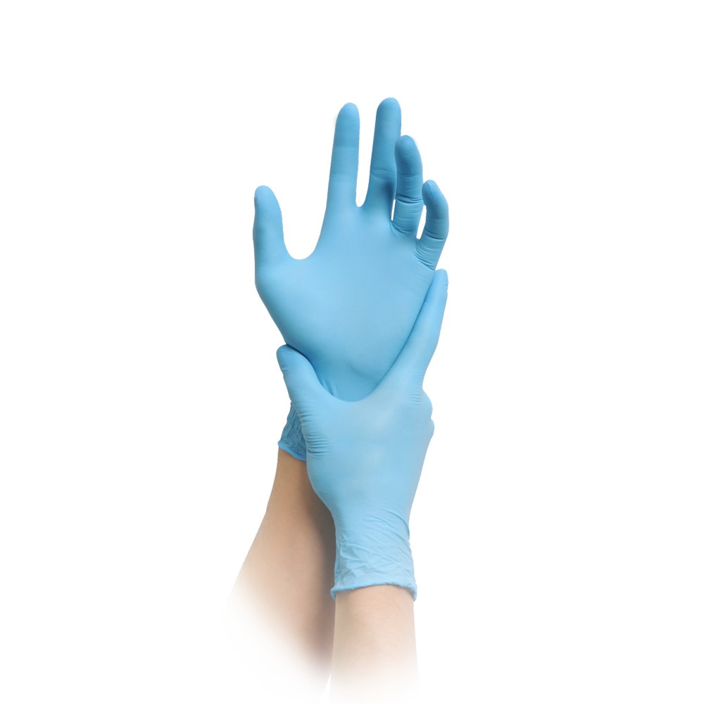 MaiMed-solution100 blue Nitrilhandschuhe puderfrei, latexfrei